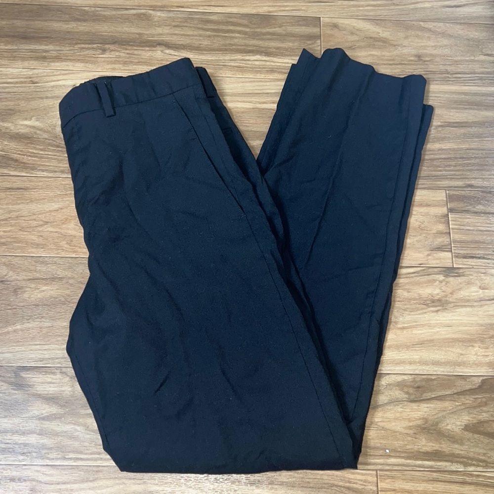 Distinction by Ryan Seacrest Men’s Black Slack Pants